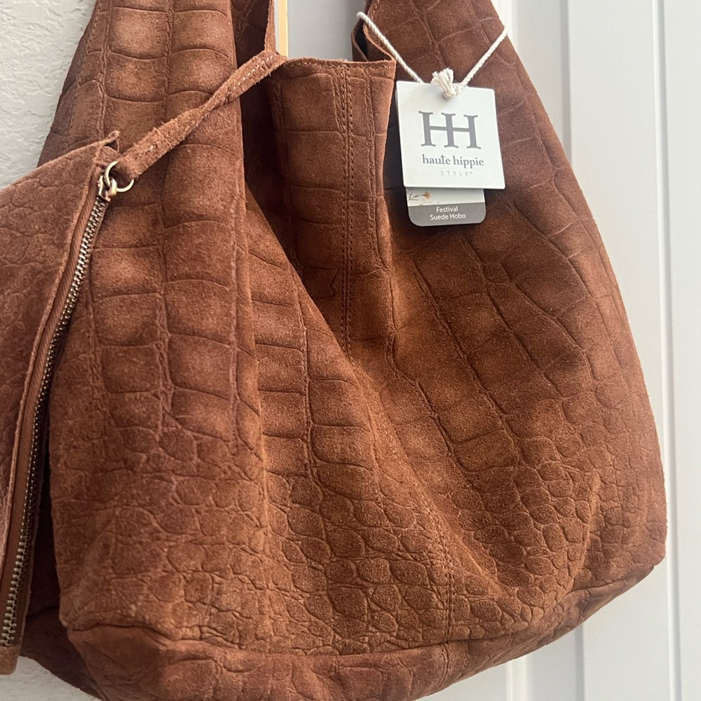 Haute Hippie Tan Hobo Bag - Picture 2 of 9